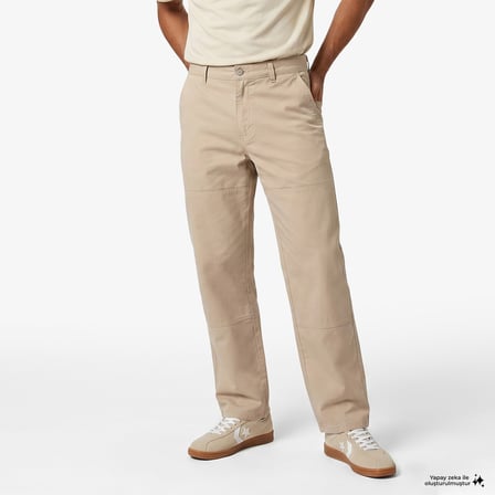 UNITED4 Regular Fit Erkek Krem Pantolon