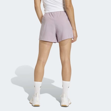 adidas We 3S Wvn Sh Kadın Mor Antrenman Şortu