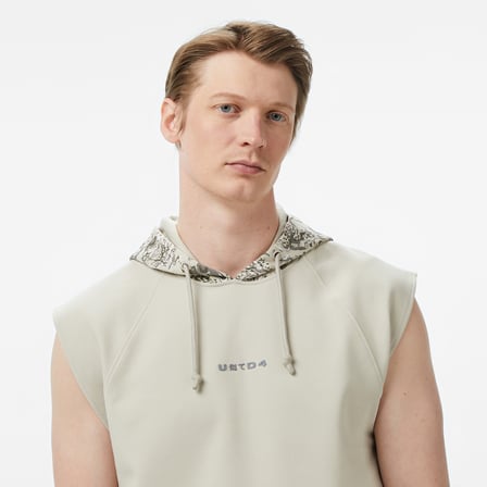 UNITED4 Comfort Fit Erkek Krem Sweatshirt