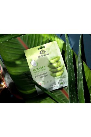 Madame Coco RÉPERTOIRE  Nemlendirici Maske Aloe Vera ve Deniz Suyu