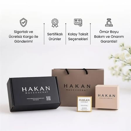Mor Taşlı Dorikalı Sallantılı Küpe 14 Ayar Altın