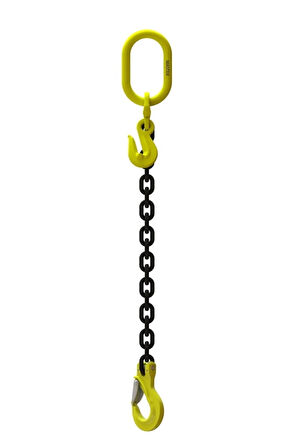 Zincir Sapan 1 Kollu A Kanca 13mm 3metre Kısaltma Kancalı