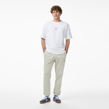 UNITED4 Regular Fit Erkek Beyaz T-Shirt