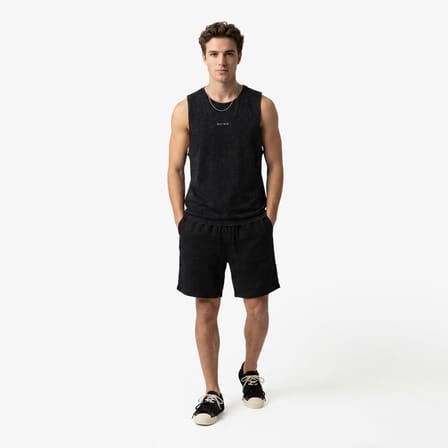UNITED4 Regular Fit Erkek Siyah Atlet
