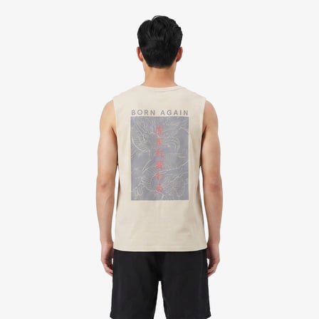 UNITED4 Regular Fit Erkek Krem T-Shirt