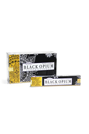 Deepıka Black Opıum Aromalı Çubuk Tütsü 15 Gr