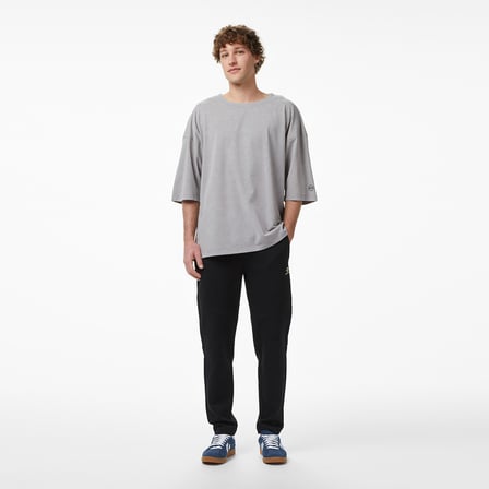 UNITED4 Oversize Fit Erkek Gri T-Shirt