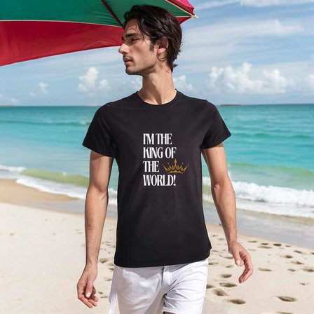 KING OF THE WORLD T-SHIRT (M)