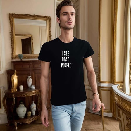 I SEE DEAD PEOPLE T-SHIRT (L)