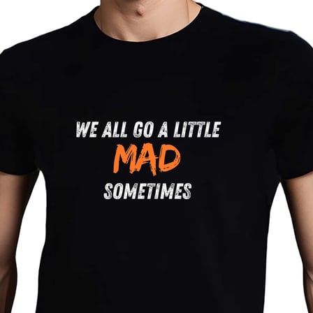 MAD SOMETIMES T-SHIRT (S)