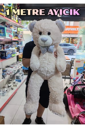 1 Metre Sevimli Peluş Oyuncak Ayıcık