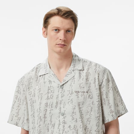 United4 Classic Fit Erkek Krem Gömlek