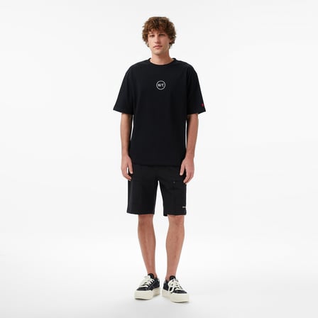 UNITED4 Regular Fit Erkek Siyah T-Shirt