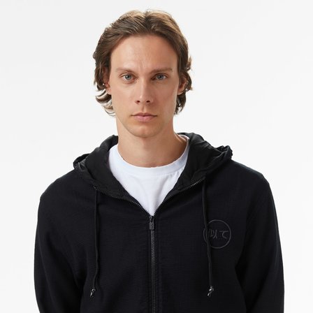 UNITED4 Erkek Siyah Hoodie