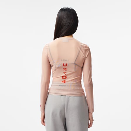 UNITED4 Kadın Pembe Bodysuit