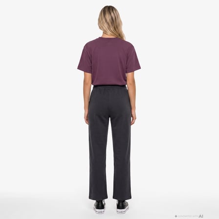 UNITED4 Regular Fit Kadın Siyah Eşofman Altı