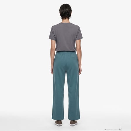 UNITED4 Regular Fit Kadın Yeşil Eşofman Altı