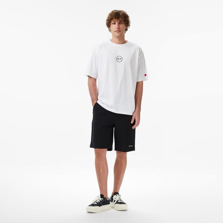 UNITED4 Slim Fit Erkek Siyah Şort