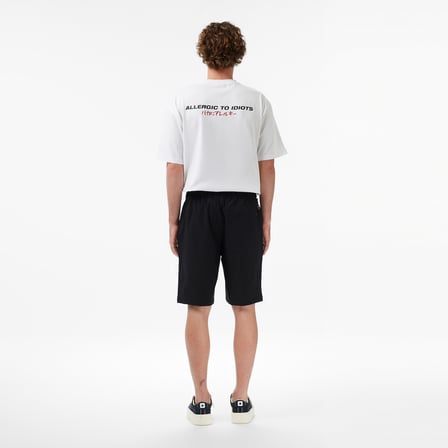 UNITED4 Slim Fit Erkek Siyah Şort