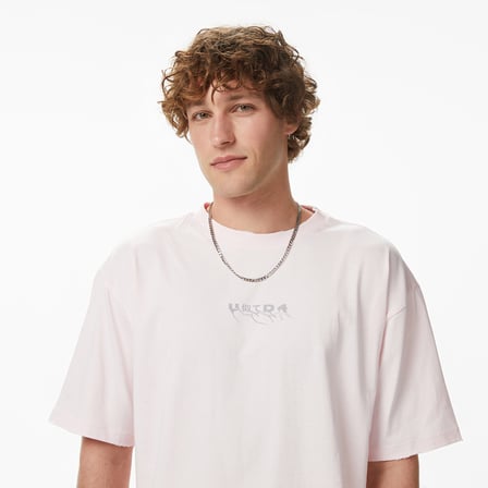 UNITED4 Regular Fit Erkek Pembe T-Shirt