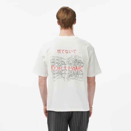 UNITED4 Regular Fit Erkek Bej T-Shirt