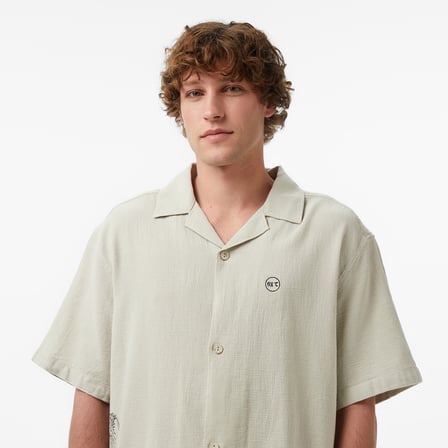 UNITED4 Comfort Fit Erkek Krem Gömlek