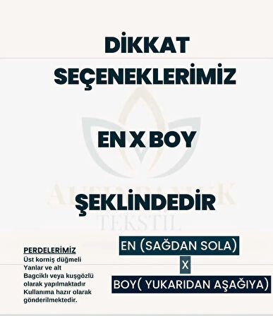 GENCER Home Balkon Perdesi Bağcıklı Ölçü Seçenekli Sarı Kalın Çizgili