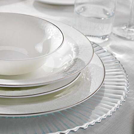 Schafer Silver Yemek Takımı 56 Parça-Platin 02