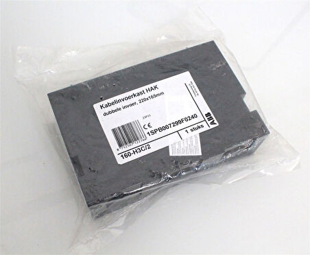 ABB HAK 1SPB007299F0240 Kablo Giriş Kutusu 220x165mm Çift Giriş