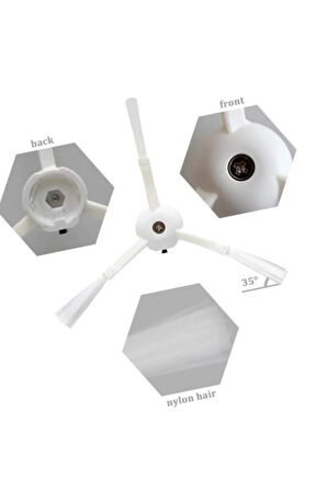 Xiaomi 1S vacuum robot süpürge uyumlu yedek parça fırça