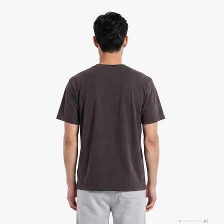 UNITED4 Regular Fit Erkek Kahverengi T-Shirt