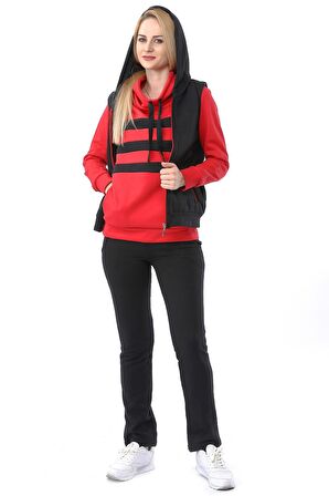 Toridas Günlük Kışlık Sevgili Eşofman Tekli Kadın Takım 214bayan2