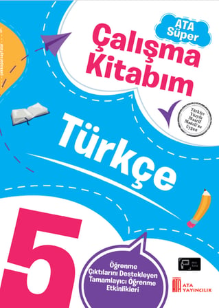 5. Sınıf Ata Süper Türkçe - Matematik- Fen Bilimleri - Sosyal Bilgiler Çalışma Kitabım Seti
