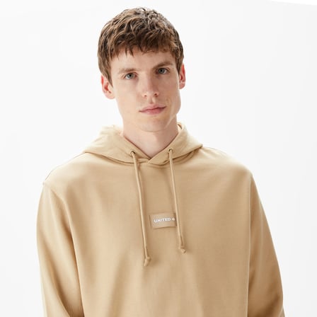UNITED4 Classic Erkek Krem Hoodie