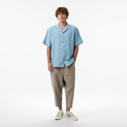 UNITED4 Comfort Fit Erkek Mavi Gömlek