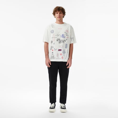 UNITED4 Regular Fit Erkek Bej T-Shirt
