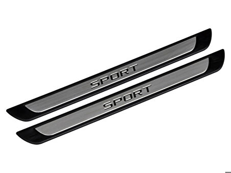Opel Astra H TwinTop Krom Kapı Eşik Koruması Sport Line2006-2010 2 Parça