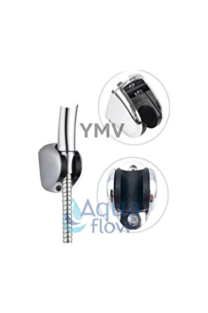 Duş Banyo Başlığı Seti Hortumu Sabitleyici Duş Mafsalı Askı Asma Aparatı