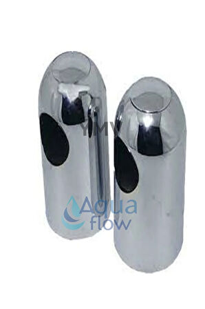 2 Adet Tepe Yağmurlama Duş Seti Başlığı Borusu Duvara Sabitleme Montaj Aparatı