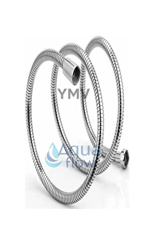 Çelik Kenetli A Kalite 150 Cm Duş Banyo Seti Başlığı Hortumu Duşluk Spiral Hortum