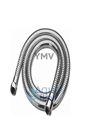 Çelik Kenetli A Kalite 150 Cm Duş Banyo Seti Başlığı Hortumu Duşluk Spiral Hortum