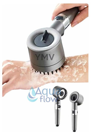 Turbo Fonksiyonlu İçi Filtreli Masajlı Kireç Arındırıcı Yeni Nesil Duş Banyo Başlığı