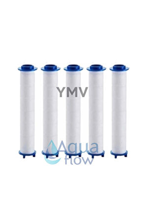 5 Adet Kireç Pas Tortu Arındırıcı Engelleyici Filtre Duş Başlığı Yedek Arıtma Filtresi