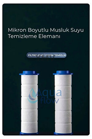 5 Adet Kireç Pas Tortu Arındırıcı Engelleyici Filtre Duş Başlığı Yedek Arıtma Filtresi
