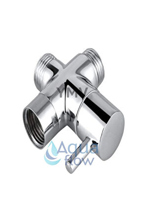 Tepe Yağmurlama Duş Seti Robotu Yukarı Aşağı Su Yönlendiricisi 1/2 - 1/2 - 3/8