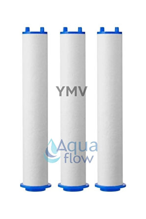 3 Adet Kireç Pas Tortu Arındırıcı Engelleyici Filtre Duş Başlığı Yedek Arıtma Filtresi