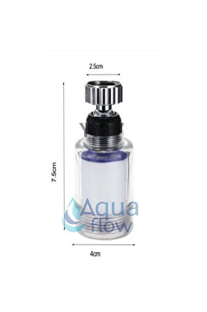 360° Hareketli Filtreli Kireç Pas Arındırıcı Mutfak Lavabo Çeşme Batarya Musluk Başlığı