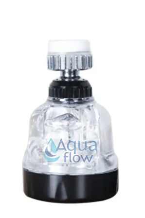 Yeni Model Lüks Şeffaf Su Tasarruflu 360° Hareketli Mutfak Lavabo Musluk Batarya Çeşme Başlığı