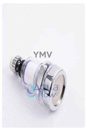 Filtreli Lüks Şeffaf Fonksiyonlu 360° Mutfak Lavabo Batarya Musluk Başlığı