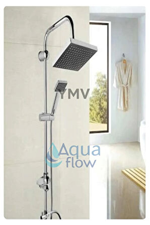 Tepe Yağmurlama Duş Seti Robotu Banyo Duş İkili Duşluk Başlığı Lüx Set